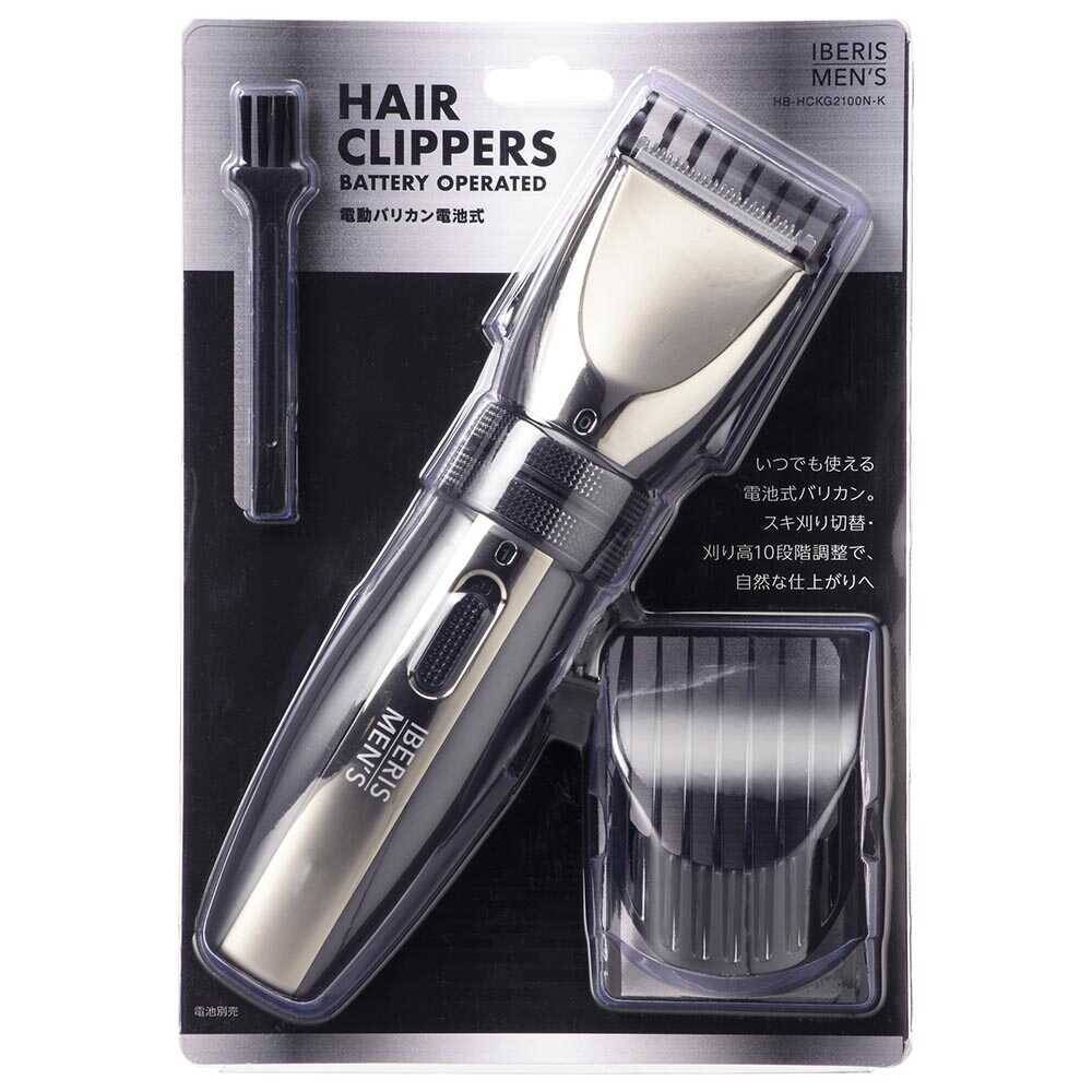 Ohm Electric Iberis Men's Electric Hair Clipper Battery Operated