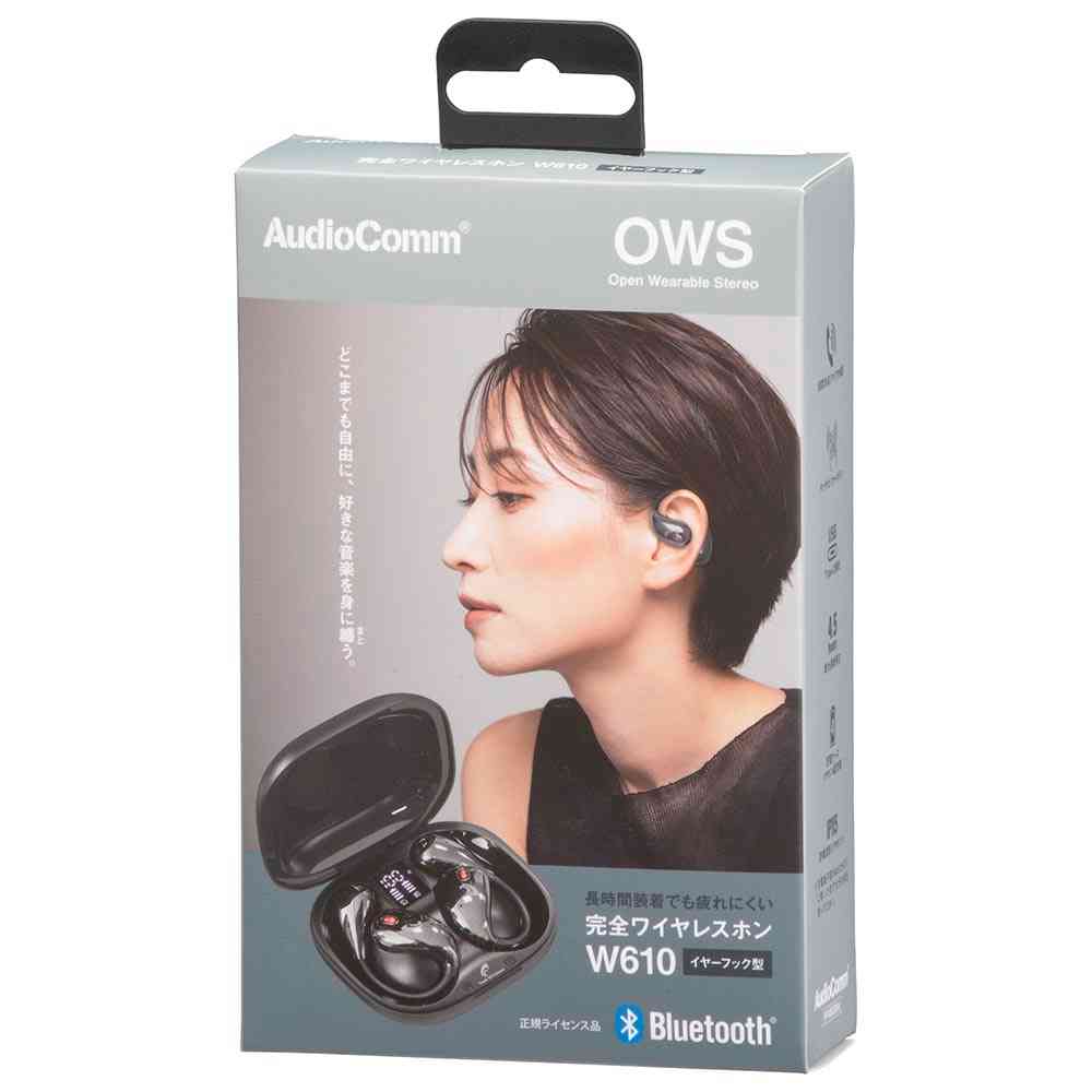 Ohm Electric Completely Wireless Earphones with Ear Hooks