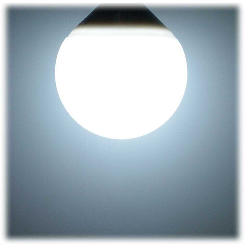 Ohm Electric LED Bulb Globe Shape E26 Equivalent to 60W - 1 Piece