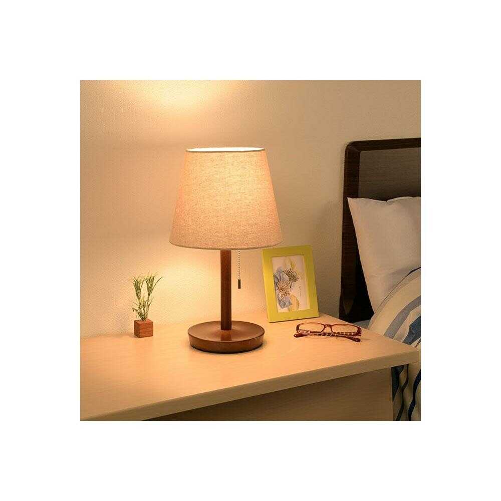 Ohm Electric Table Stand - Wooden (Bulb Sold Separately)