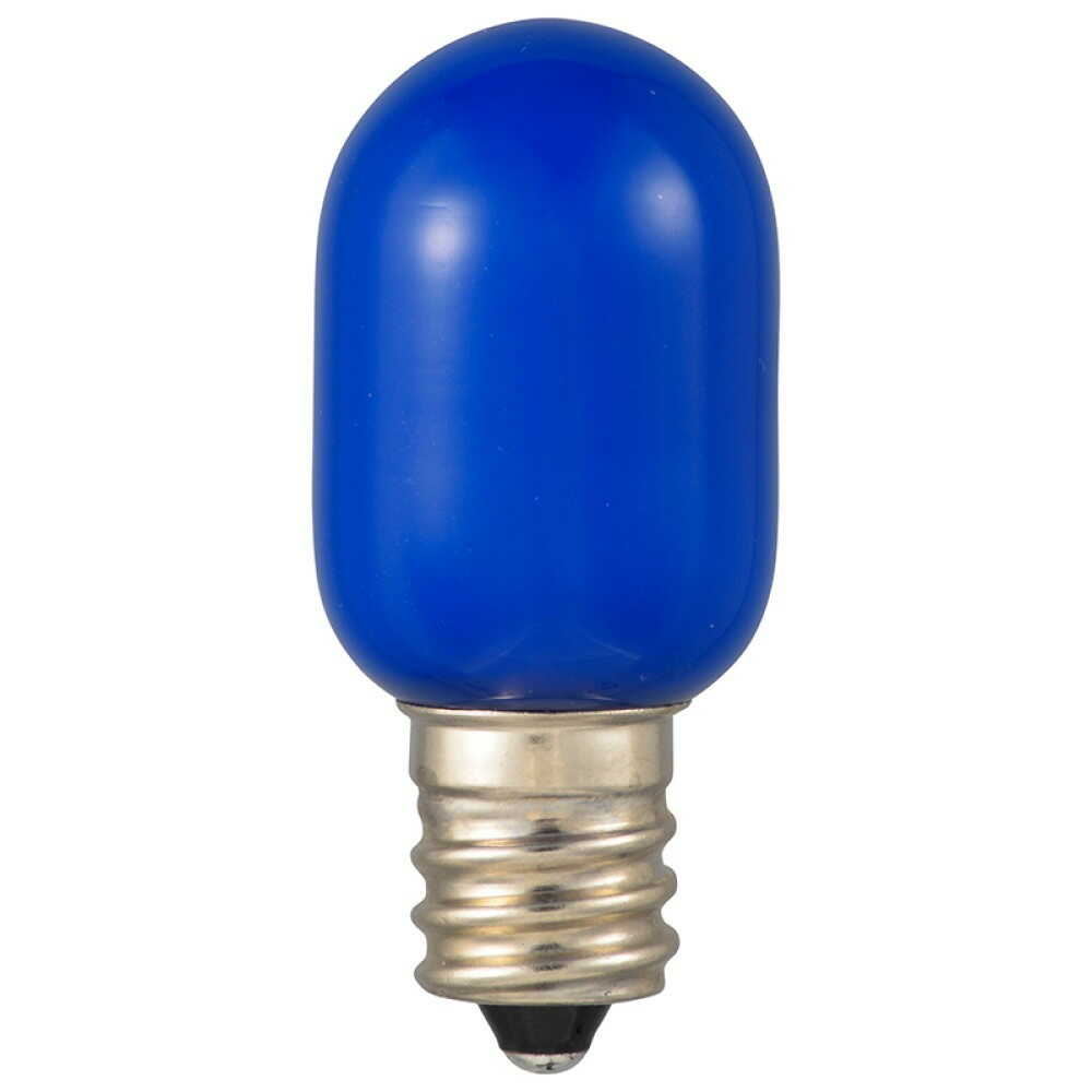 Ohm Electric LED Natsume Bulb Decoration E12 Blue
