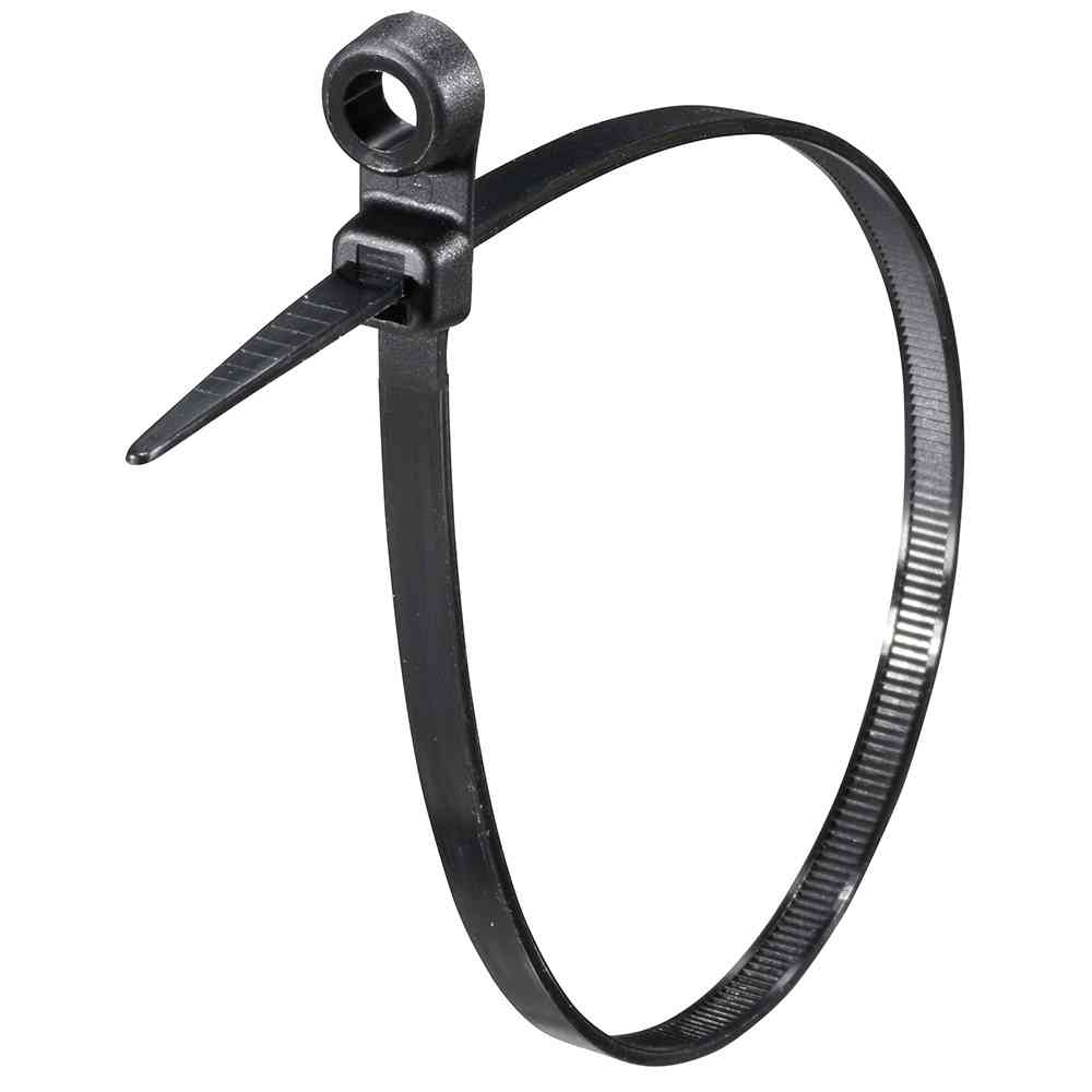 Ohm Electric Clamp Tie Weather Resistant 300mm Black 09-1269 (Pack of 30)