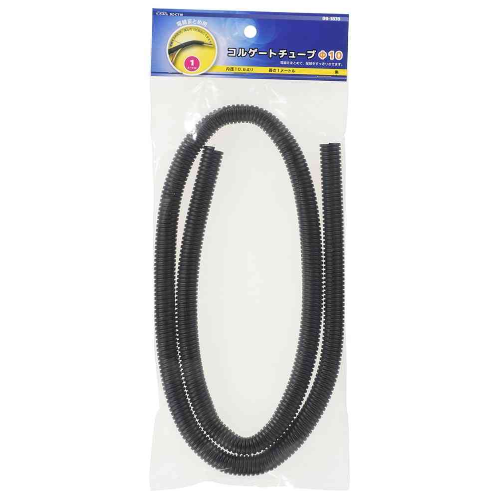 Ohm Electric Corrugated Tube Inner Diameter 10mm 1m DZ-CT10