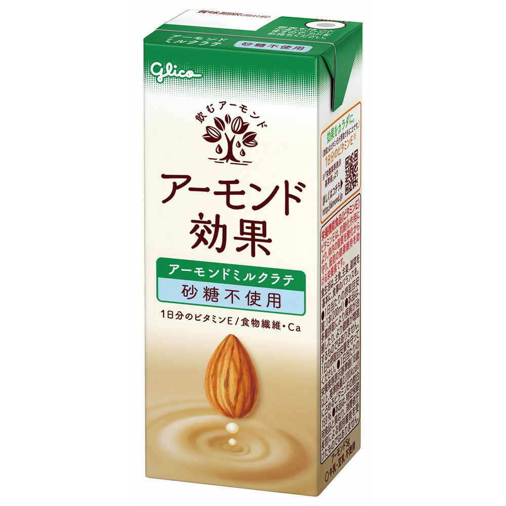Glico Almond Effect Almond Milk Latte Sugar-Free 200ml