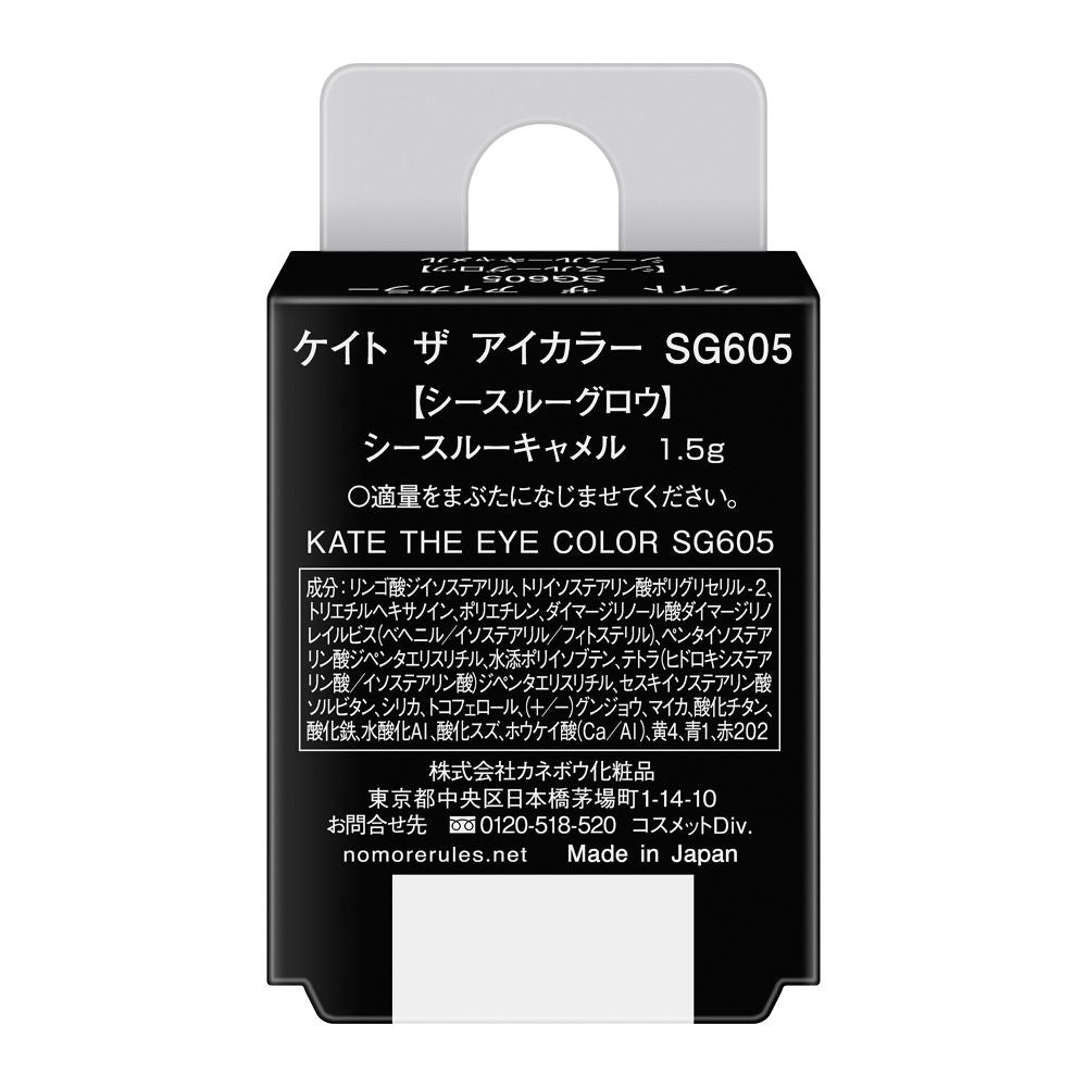 Kanebo KATE The Eye Color SG605 Sheer Camel