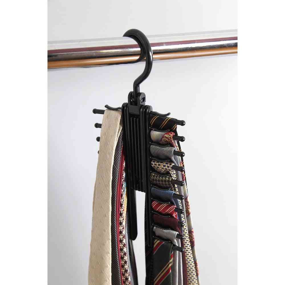 Shinko Hanger F-Fit Tie Hanger Cross Black