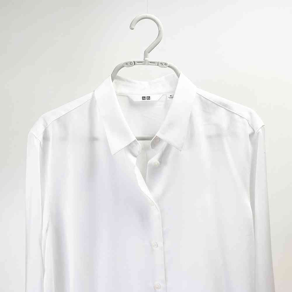 Shinko Hanger Mono Closet Shirt Hanger Speedy Gray 5 Pieces