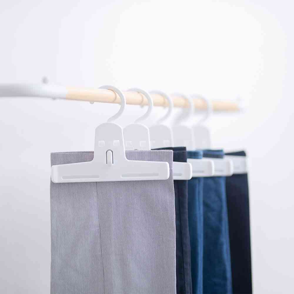 Shinko Hanger Mono Closet Easy Clipper White
