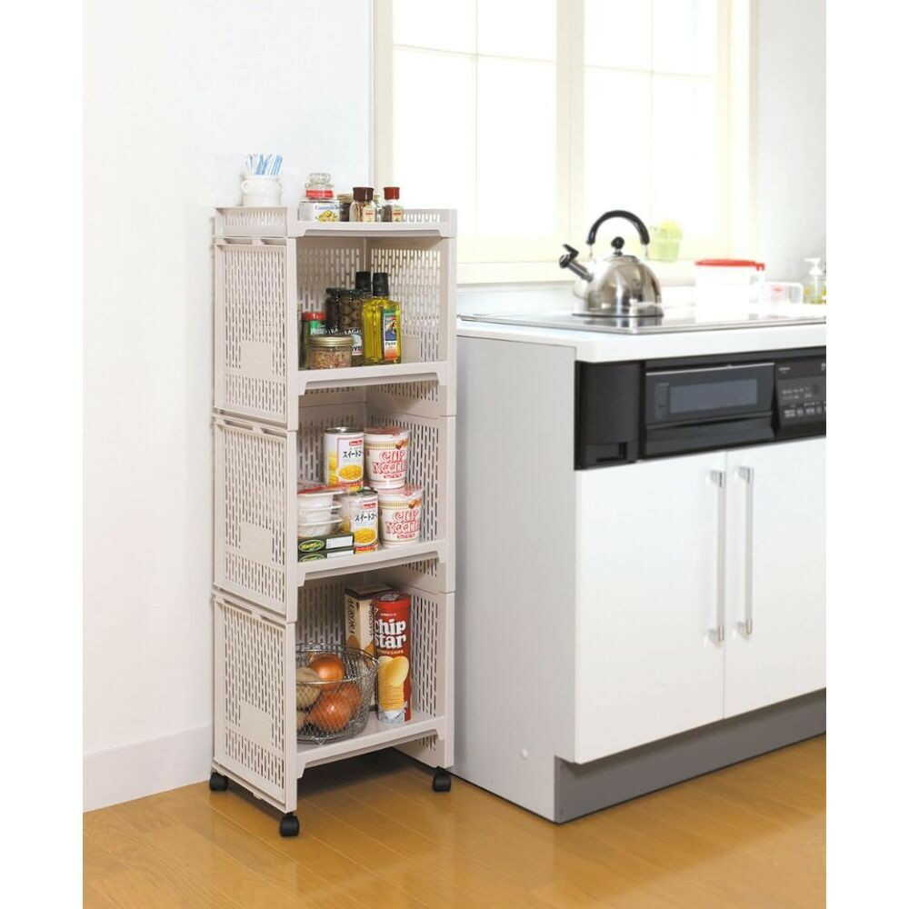 Sankoh Plastic e Rack Tray L Beige