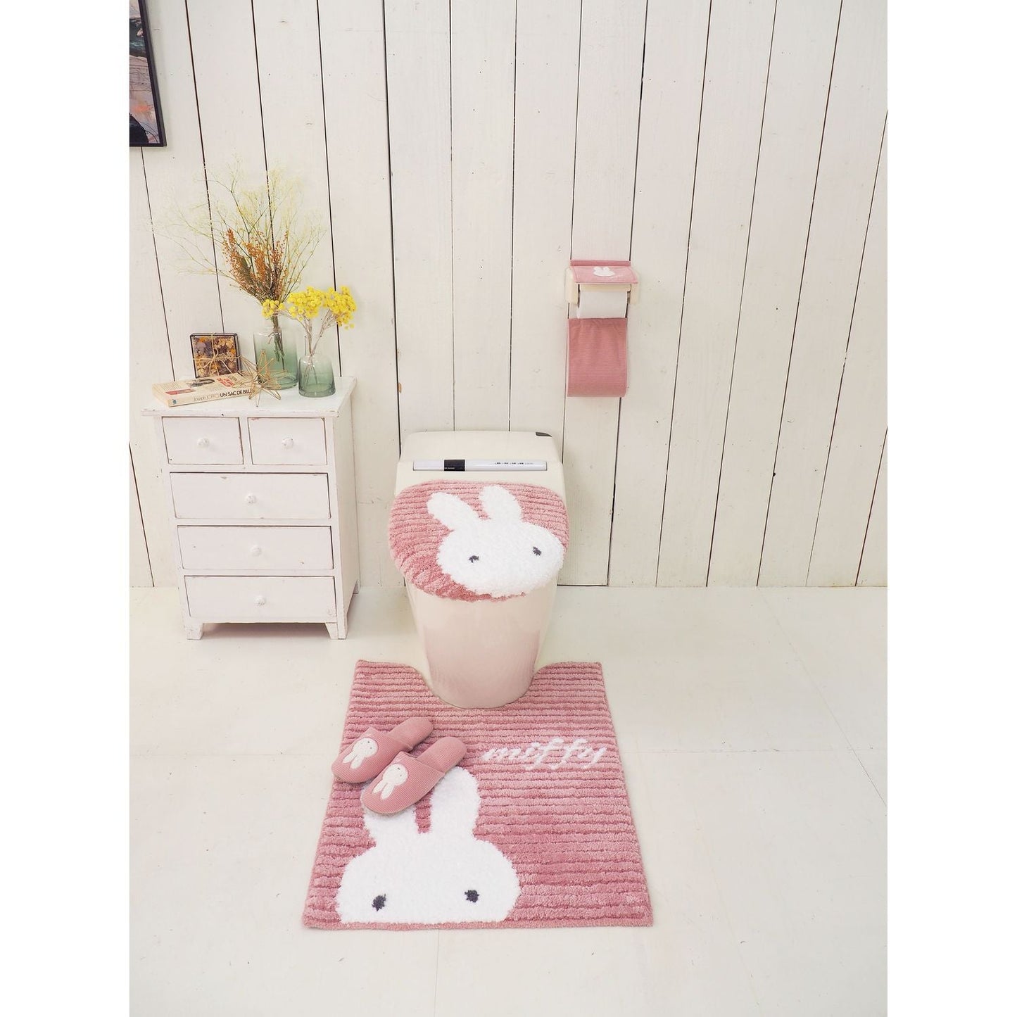 SENKO Dick Bruna Prima Miffy Paper Holder Cover (Pink)