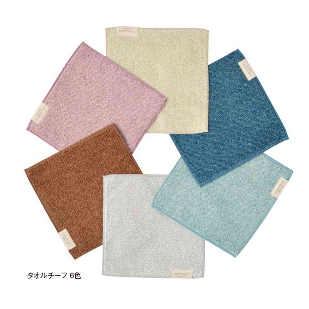 Nissen Shoko Cocochiena2 Towel Chief Brown 1 Piece
