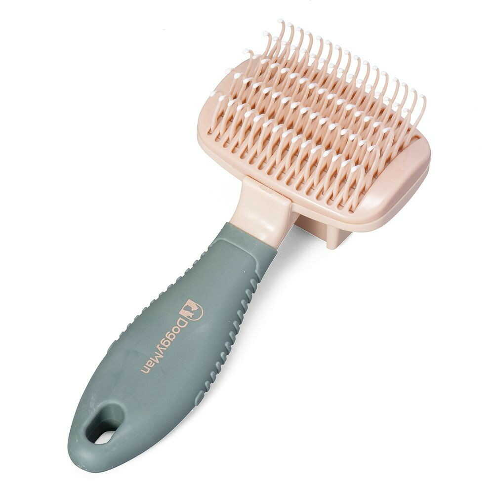BS Vacuum Function S-Shape Pin Slicker Brush