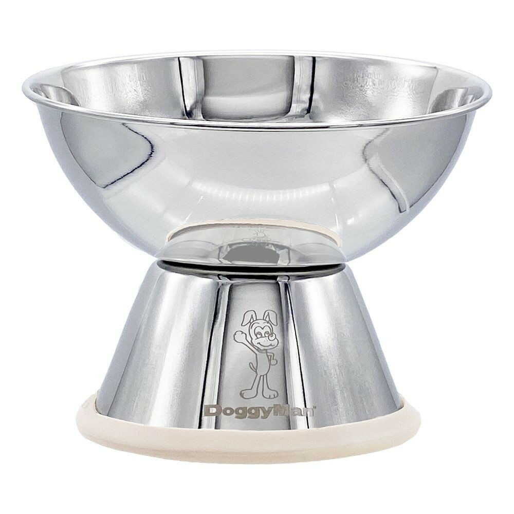 Stainless Steel Elevated Dog Bowl S