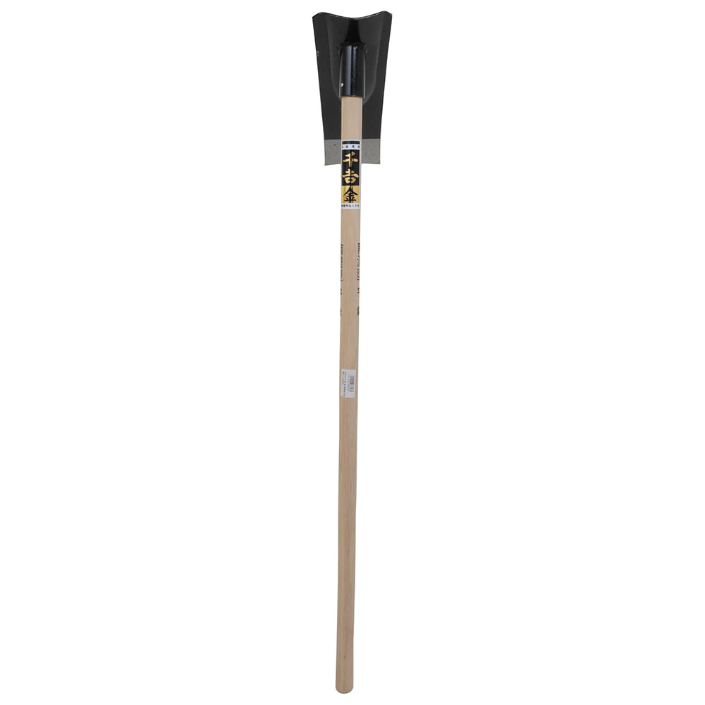 Nanno Type Flat Trowel with Steel 3.5 Shaku