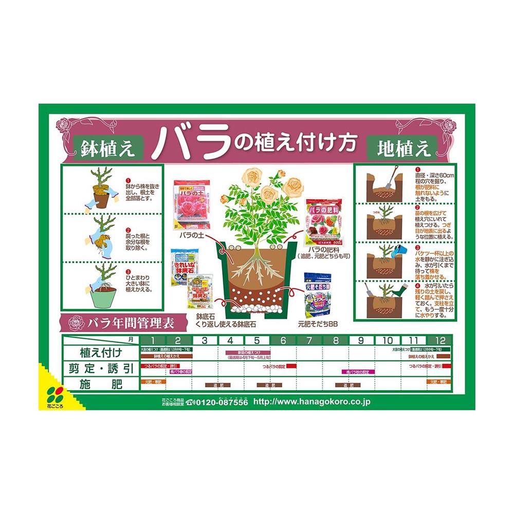 Hanagokoro Rose Fertilizer 500g