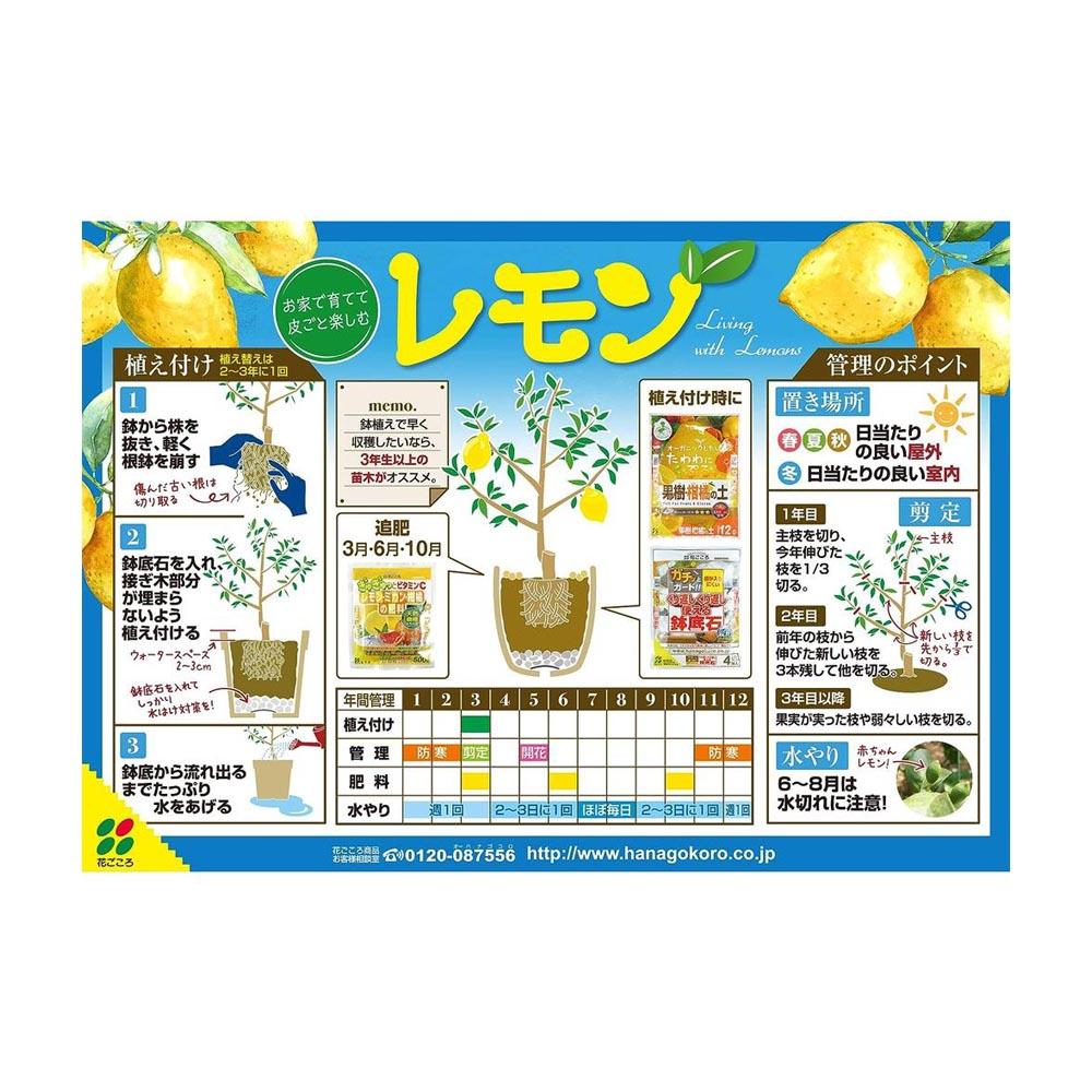Hanagokoro Lemon, Mandarin, and Citrus Fertilizer 500g