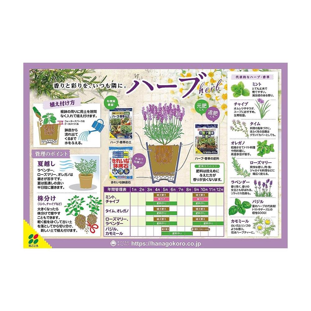 Hanagokoro Herb Fertilizer 400g