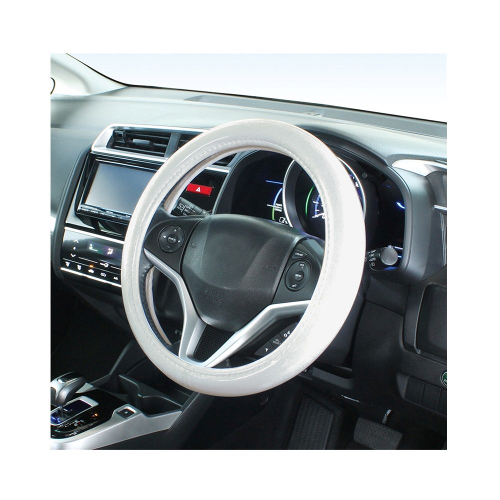 Tsuchiya YAC Kapotto Handle Cover Extra Thick Moquette White S KCB107