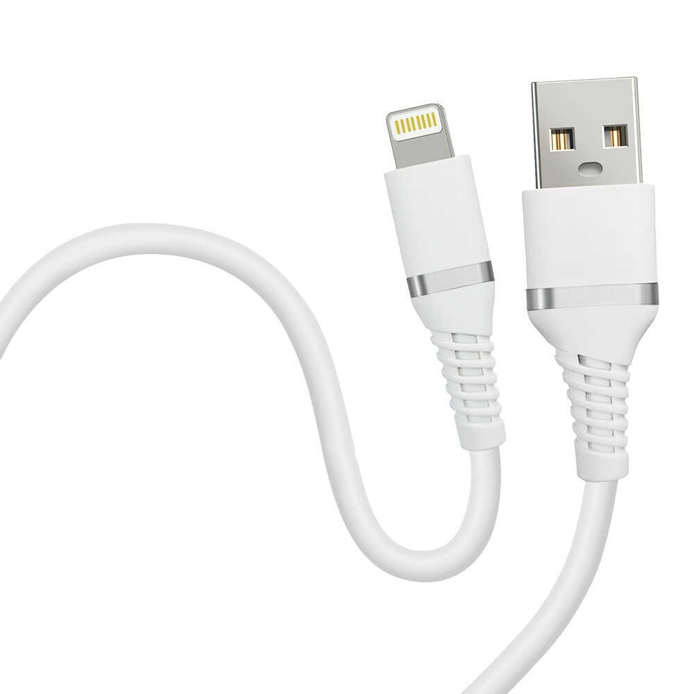 HIDISC Soft Lightning Cable 1m Marshmallow White
