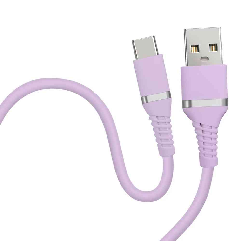 HIDISC Soft A to C Cable 1m Lavender Purple
