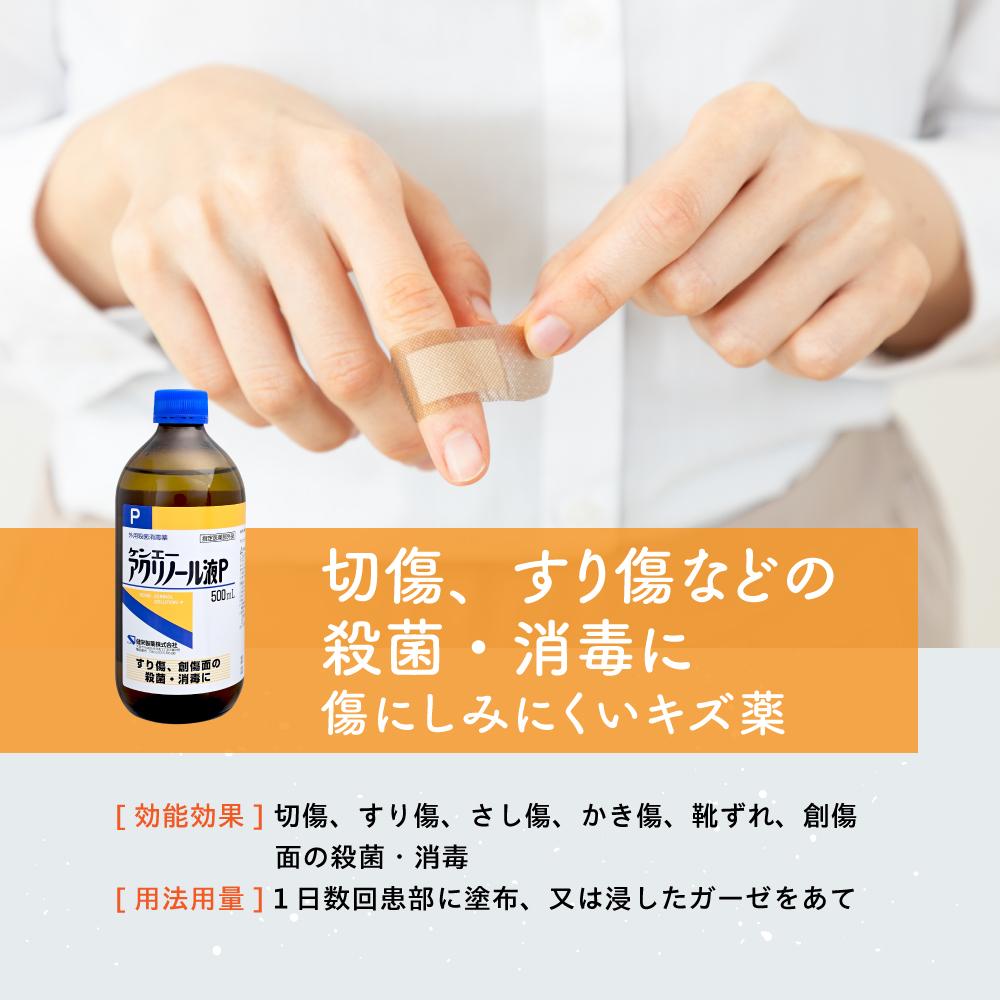 Kenei Pharmaceutical Ken-A Acrinol Solution P 500ml
