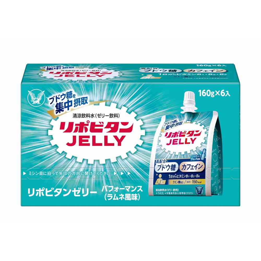 Taisho Pharmaceutical Lipovitan Jelly Performance 160g x 6