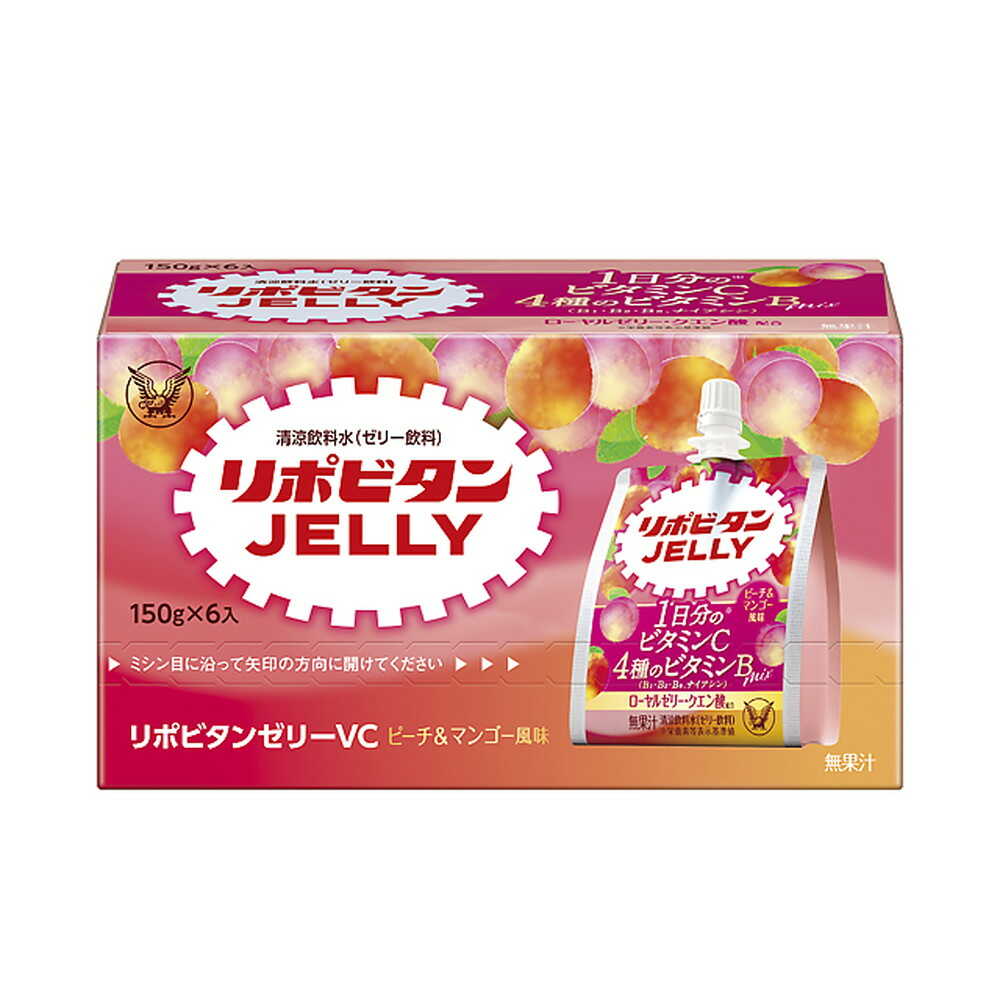 Taisho Pharmaceutical Lipovitan Jelly VC 150g x 6 Pieces