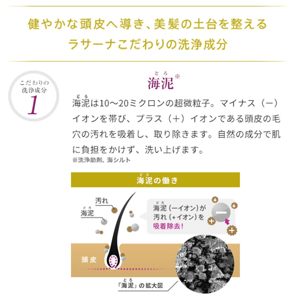 Yamasaki La Sana Seaweed Mud Shampoo Refill 380ml