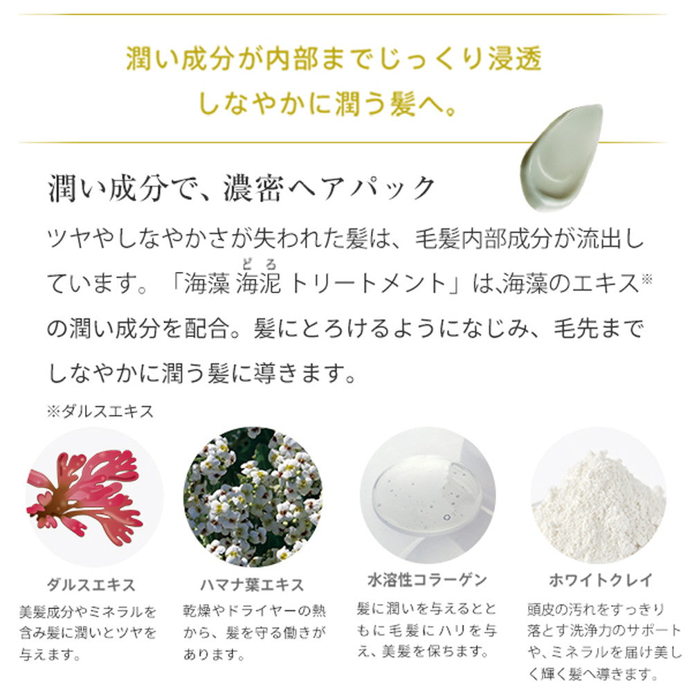 Yamasaki La Sana Seaweed Mud Treatment Pump 400g