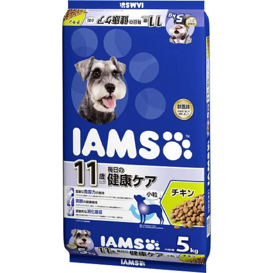 Iams Daily Health Care for Dogs 11+ Chicken Small Kibble 5kg