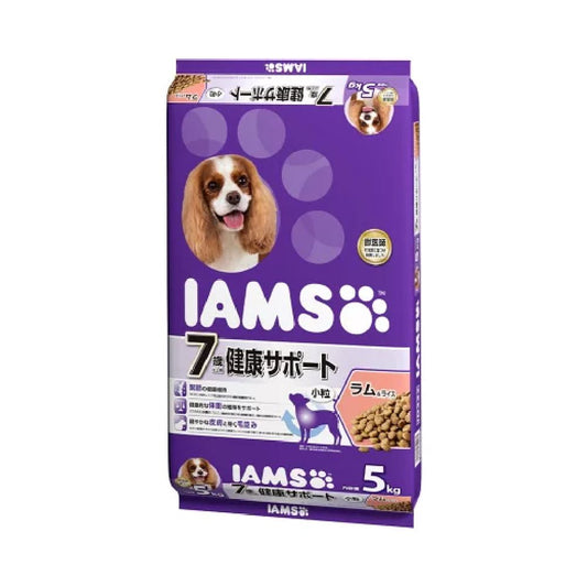 Iams Healthy Support for Dogs 7+ Lamb & Rice Small Kibble 5kg