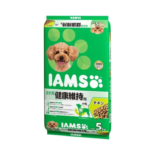 Iams Adult Dog Food, Chicken Small Bites, 5kg