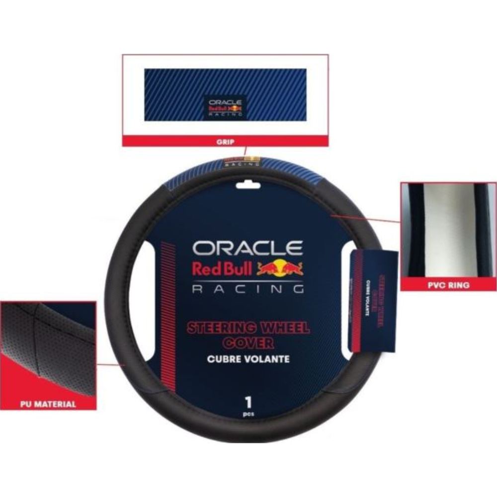 Red Bull Steering Wheel Cover S
