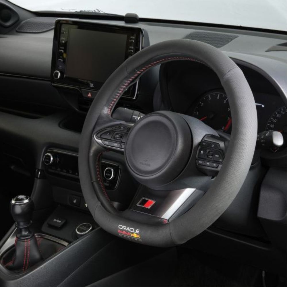 Red Bull Steering Wheel Cover D Shape