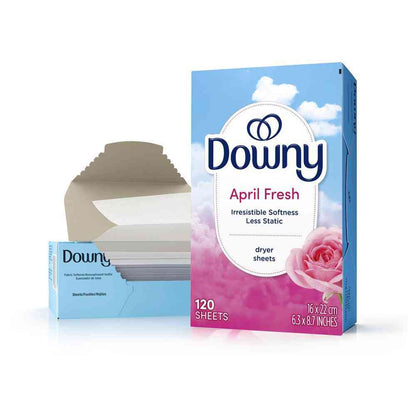 Downy Sheets April Fresh 120 Sheets