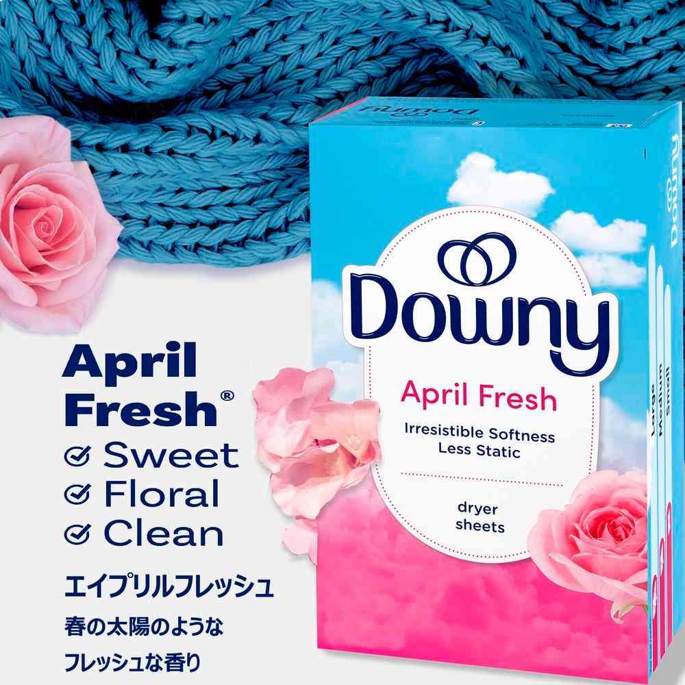 Downy Sheets April Fresh 120 Sheets