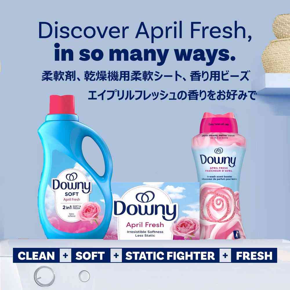 Downy Sheets April Fresh 34 Sheets