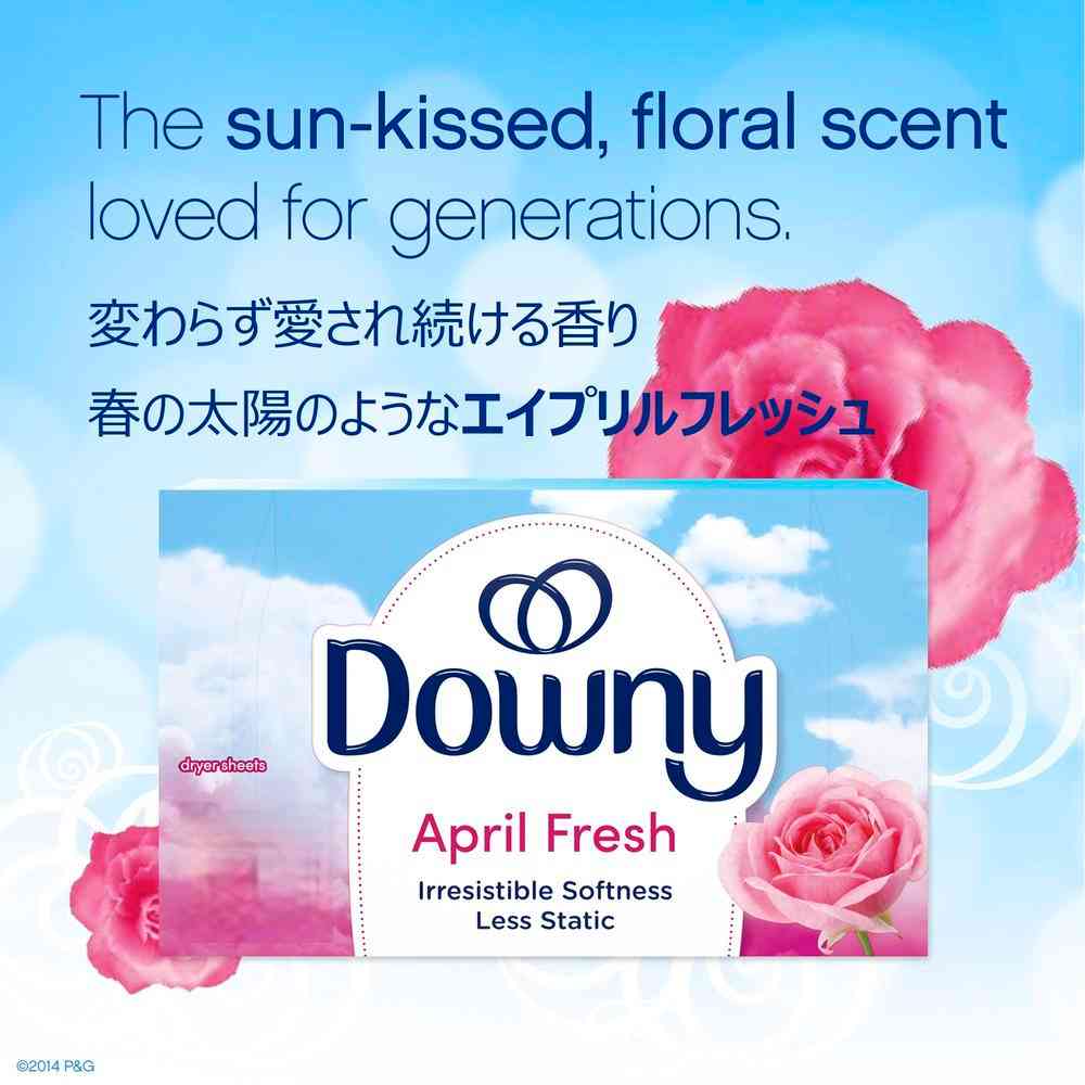 Downy Sheets April Fresh 34 Sheets