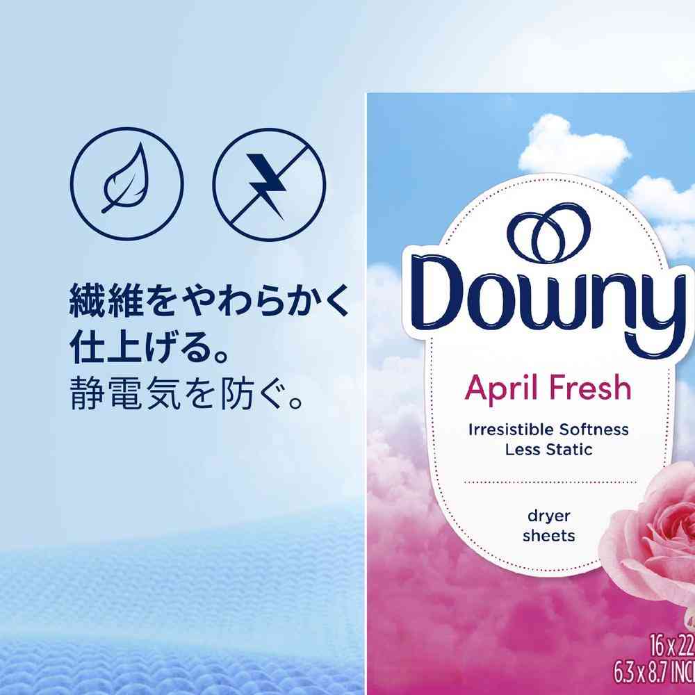 Downy Sheets April Fresh 34 Sheets