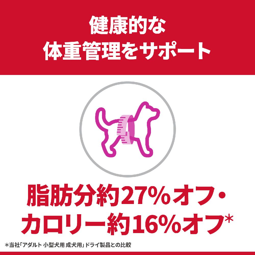 Hill's Science Diet Small Breed Light Adult Dogs 1.5kg