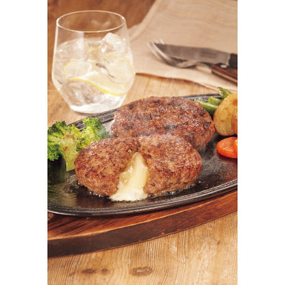 Cheese-In Omi Beef Hamburger and Chunky Omi Beef Hamburger