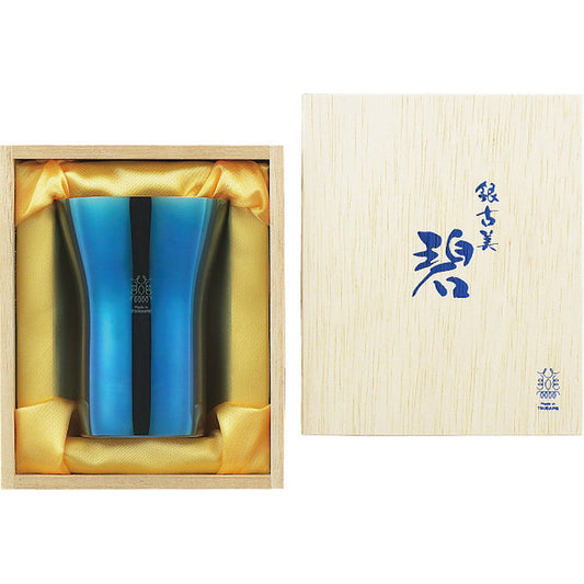 Aoi Silver Antique Stainless Steel Tumbler 300ml