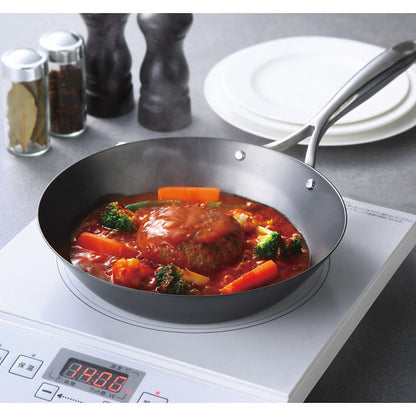 Nitrided Iron Frying Pan (24cm)