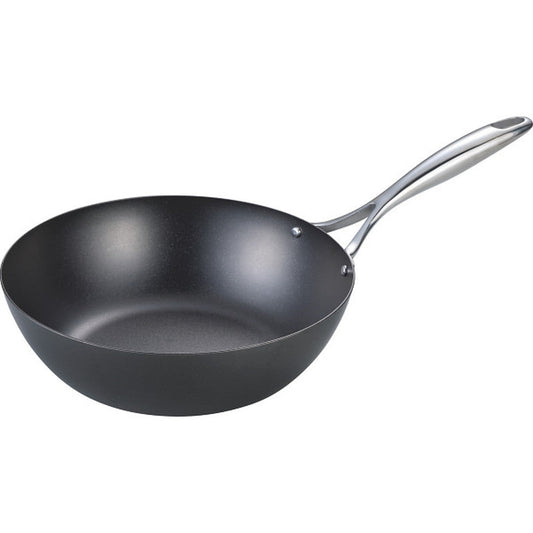 Nitrided Iron Deep Frying Pan (26cm)