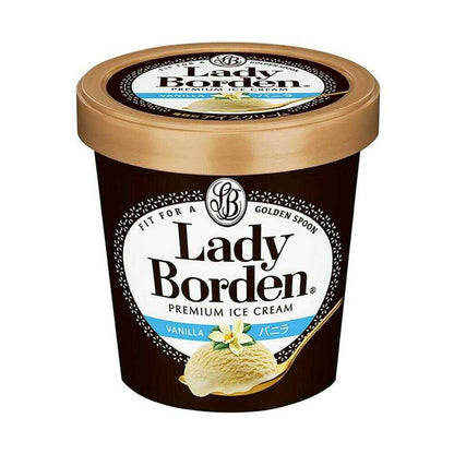 [Ice Cream] Lotte Lady Borden Pint Vanilla 470ml x 8