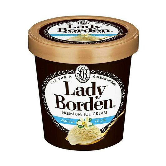 [Ice Cream] Lotte Lady Borden Pint Vanilla 470ml x 8