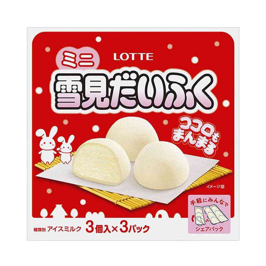 Lotte Mini Yukimi Daifuku 270ml x 8