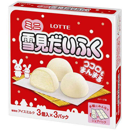 Lotte Mini Yukimi Daifuku 270ml x 8