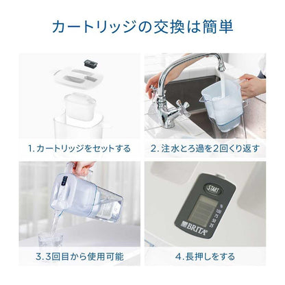BRITA Liquor Maxtra Pro Cartridge Included Body + 1 Cartridge