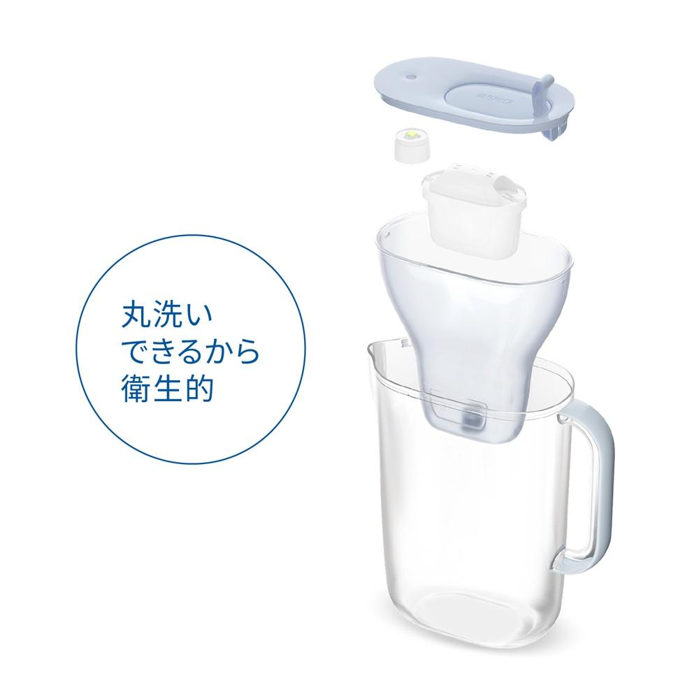 BRITA Marella Maxtra Pro Water Filter Pitcher with 3 Cartridges
